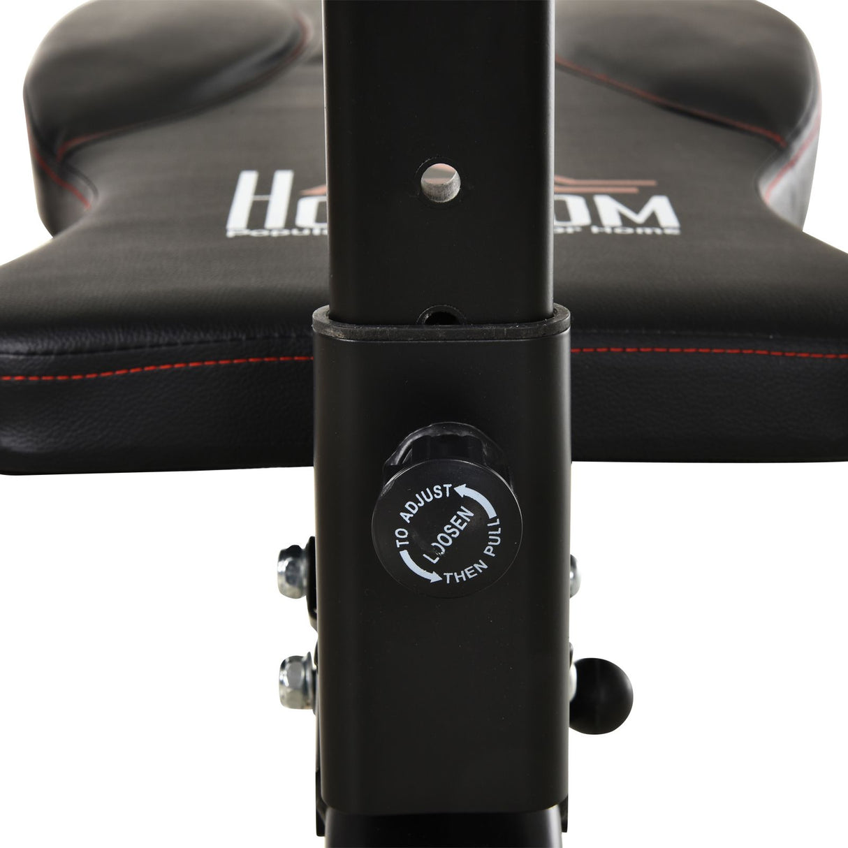 easycomfort easycomfort panca per addominali pieghevole con imbottitura nera e rossa ean 8054144138978