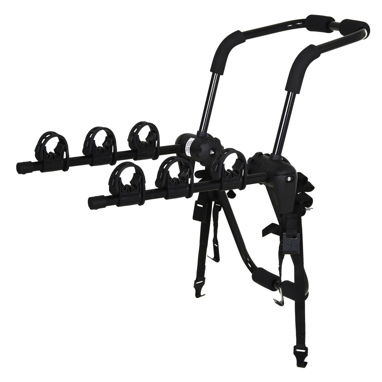 easycomfort easycomfort portabici posteriore per auto pieghevole per 3 biciclette max 45 kg in acciaio ean 8054111846219