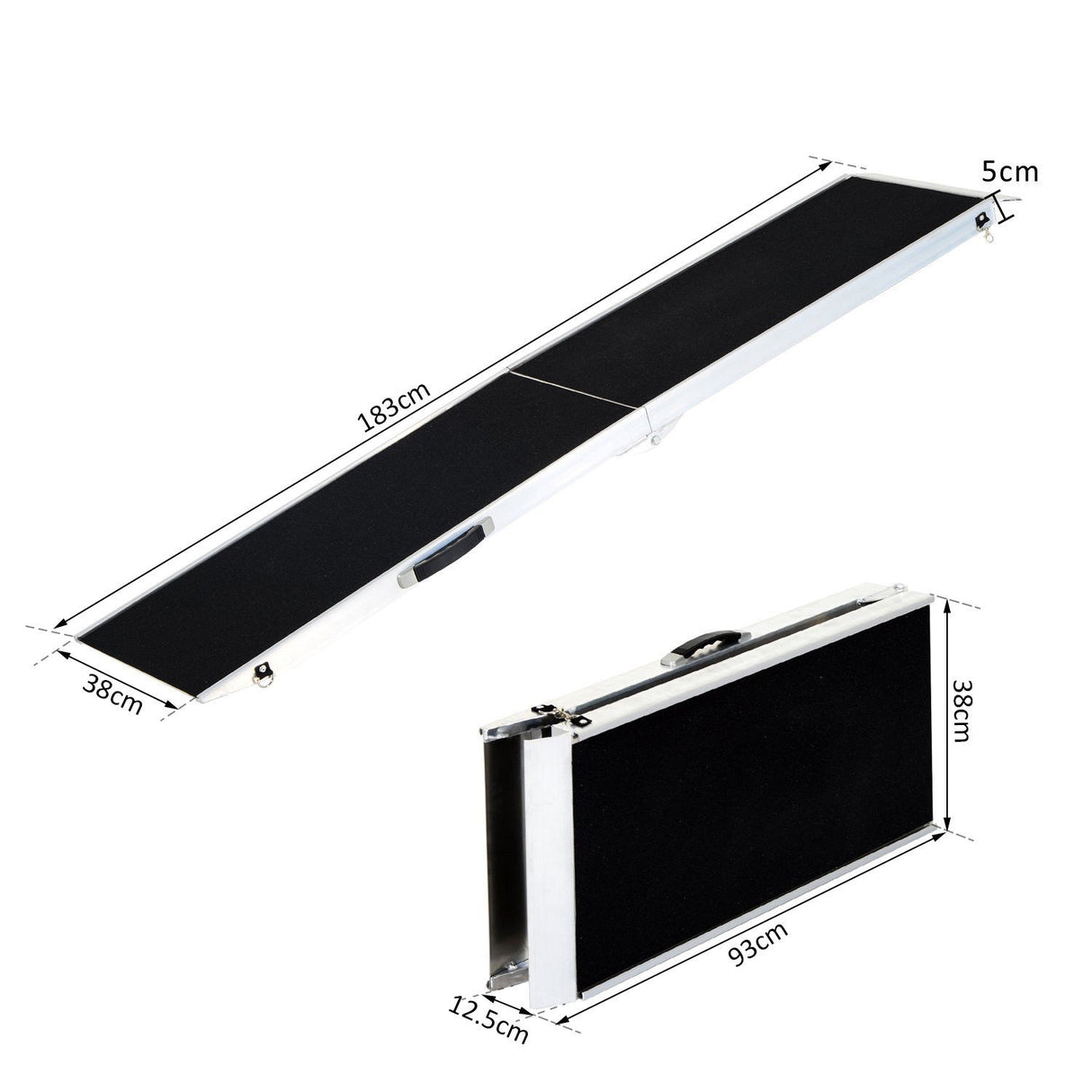 easycomfort easycomfort rampa auto per cani pieghevole in lega dalluminio 183x38x5cm ean 8055776912332