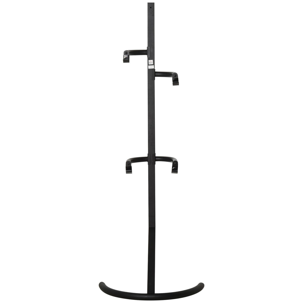 easycomfort easycomfort rastrelliera verticale portabiciclette in acciaio nero con altezza regolabile per 2 biciclette max 40 kg ean 8054111845779