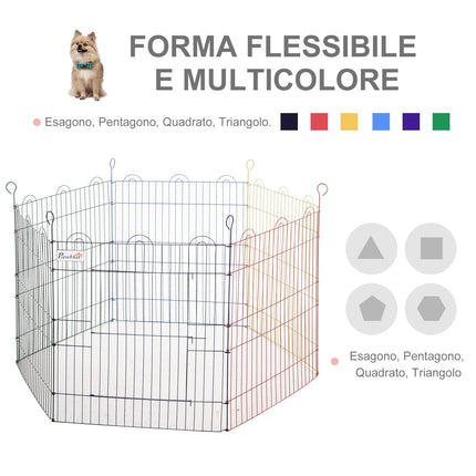 immagine-3-easycomfort-easycomfort-recinto-per-cani-e-cuccioli-6-pannelli-in-filo-metallico-colorato-box-per-animali-esterno-120x60cm-ean-8054111841290