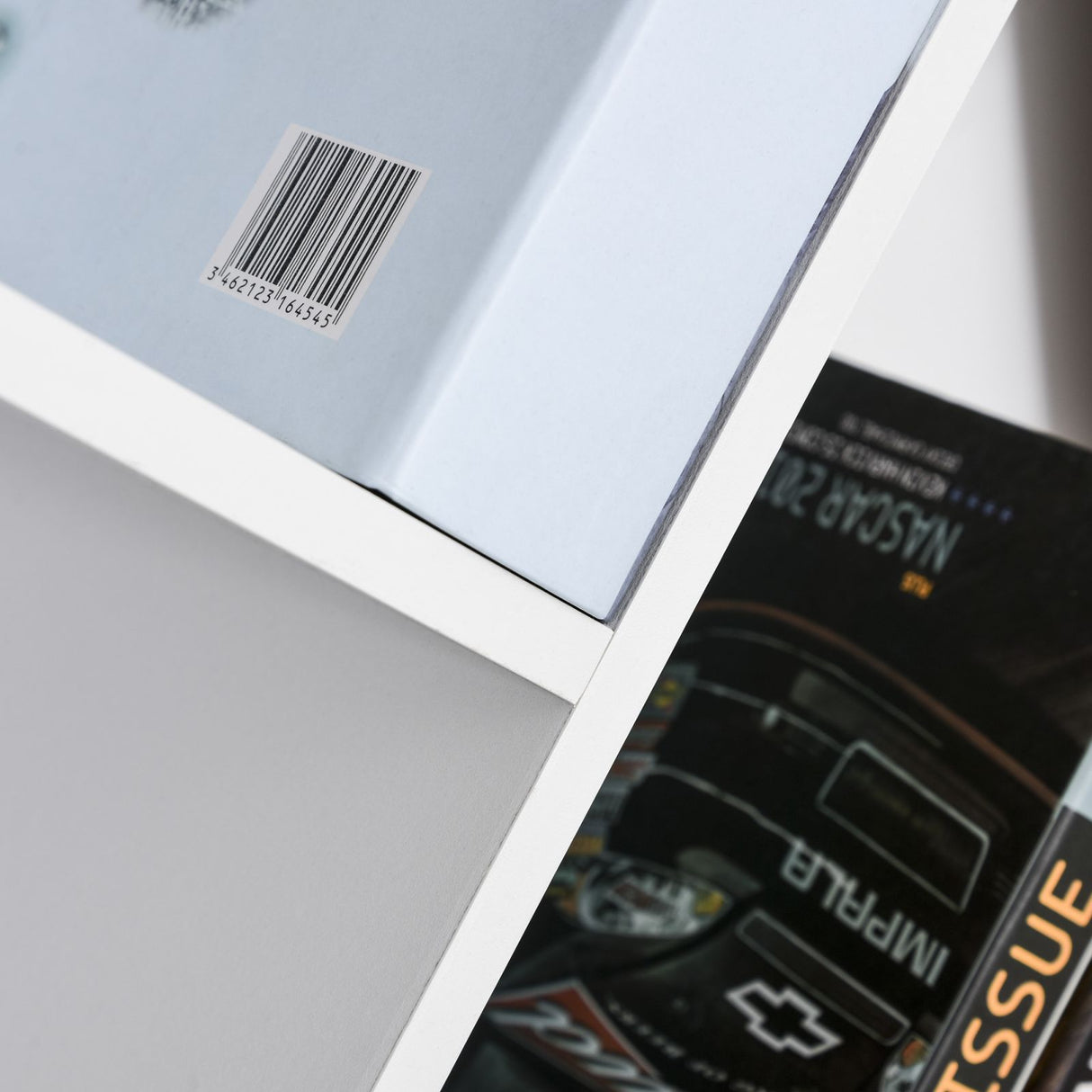 easycomfort easycomfort scaffale legno libreria design in legno moderna bianco con 10 ripiani 50x28x142cm ean 8054111846714