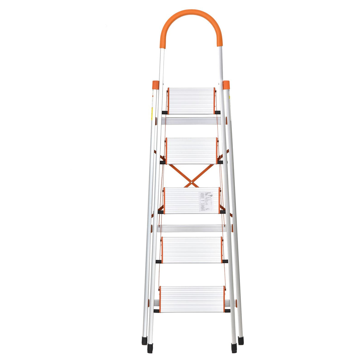 easycomfort easycomfort scala professionale in alluminio con 5 gradini pieghevole e salvaspazio ean 8054111848848