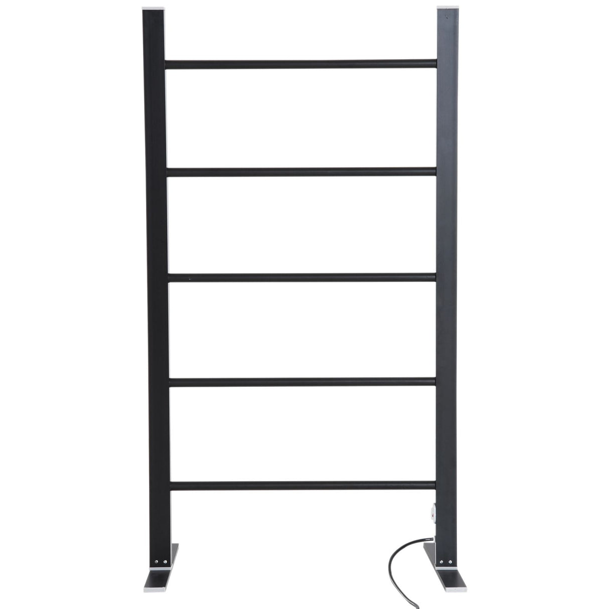 easycomfort easycomfort scaldasalviette stendibiancheria elettrico 100w verticale con 5 barre 58x39x105cm ean 8054111848091