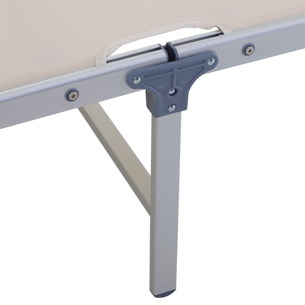 easycomfort easycomfort sdraio pieghevole da giardino con tetto lettino prendisole in alluminio beige ean 8054111849531