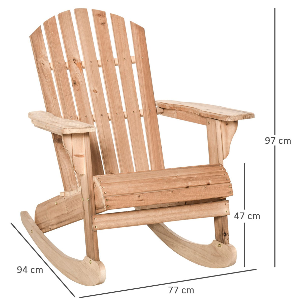 easycomfort easycomfort sedia adirondack in legno per giardino impermeabile color teak ean 8055776910925