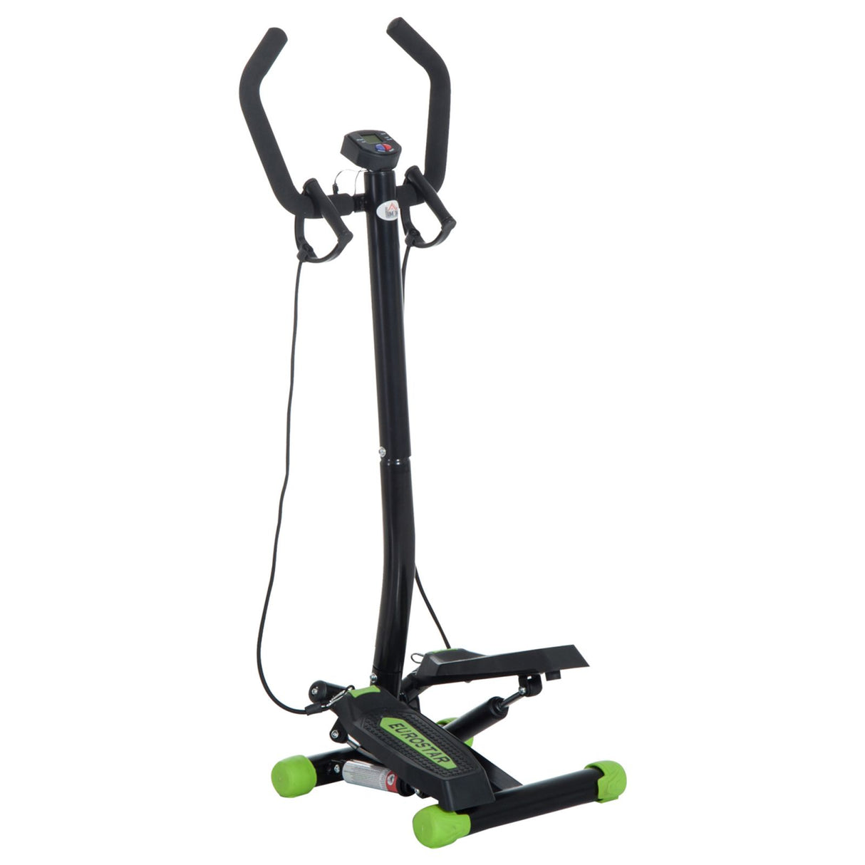 easycomfort easycomfort stepper professionale fitness con manubrio e corde 40x48x118cm ean 8054111848459