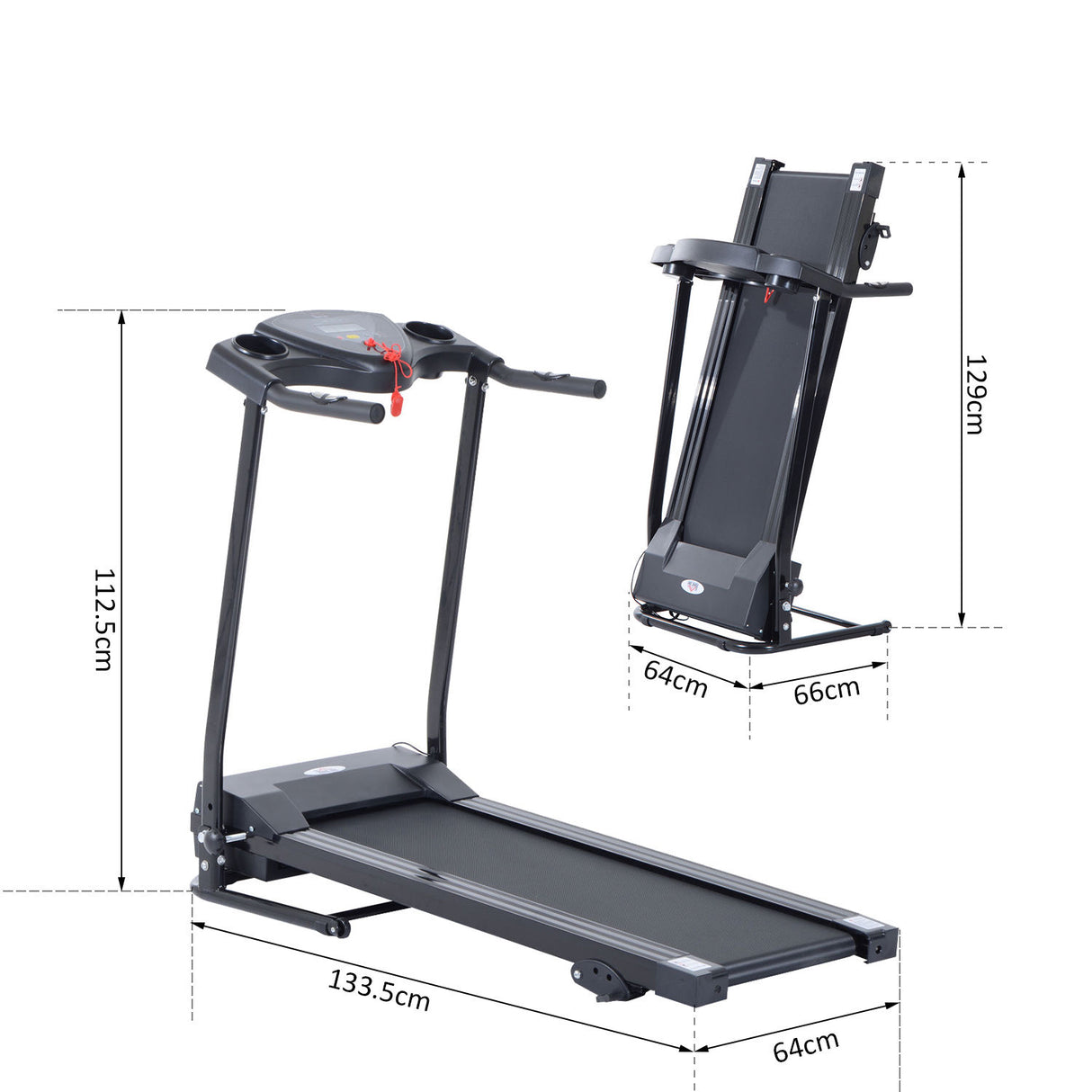 easycomfort easycomfort tapis roulant elettrico tapirulan salvaspazio con schermo lcd pieghevole per allenamento a casa velocita 10kmh nero ean 8055776910161