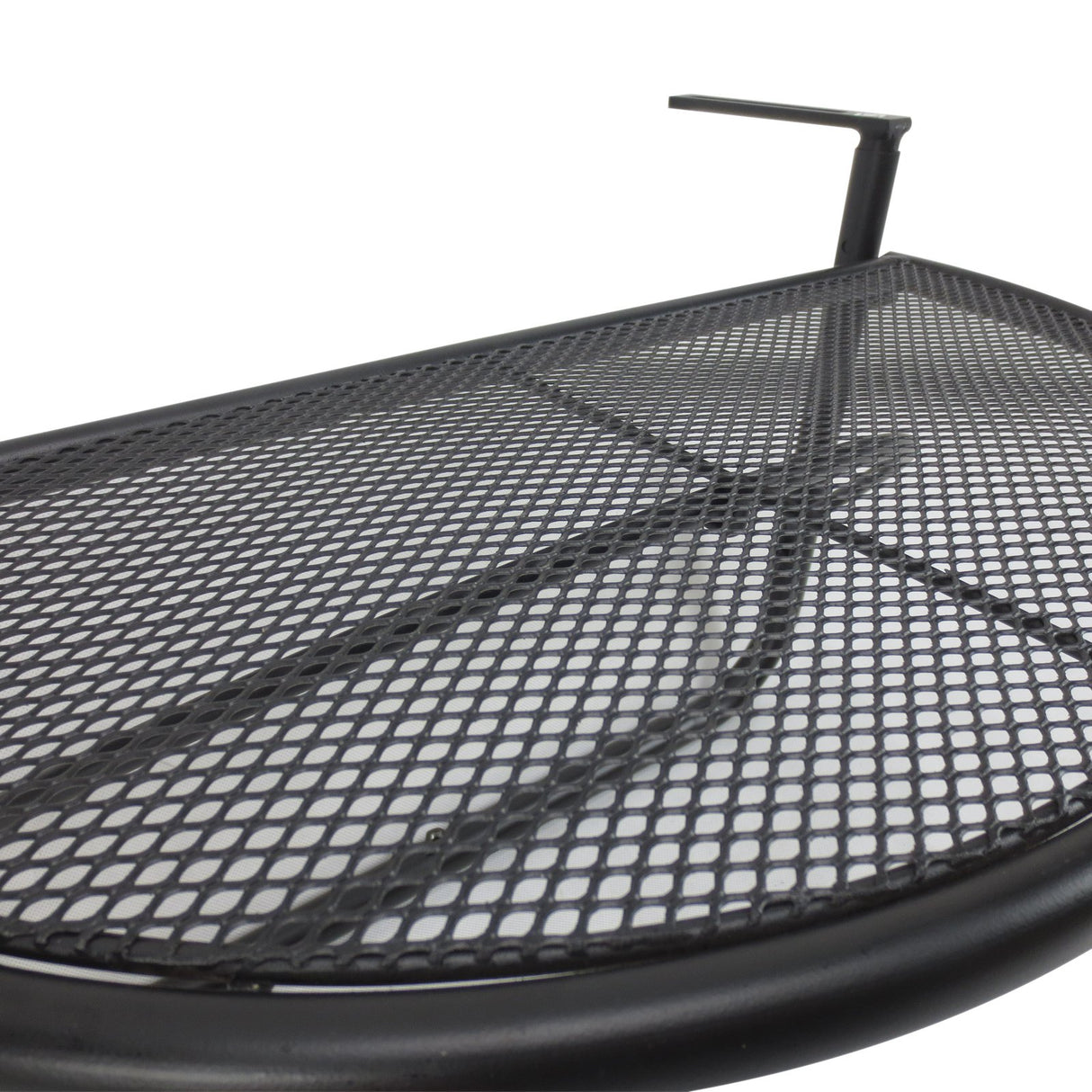 easycomfort easycomfort tavolino da appendere alla ringhiera del balcone regolabile in altezza ferro nero 60x45x50 cm ean 8054111846240