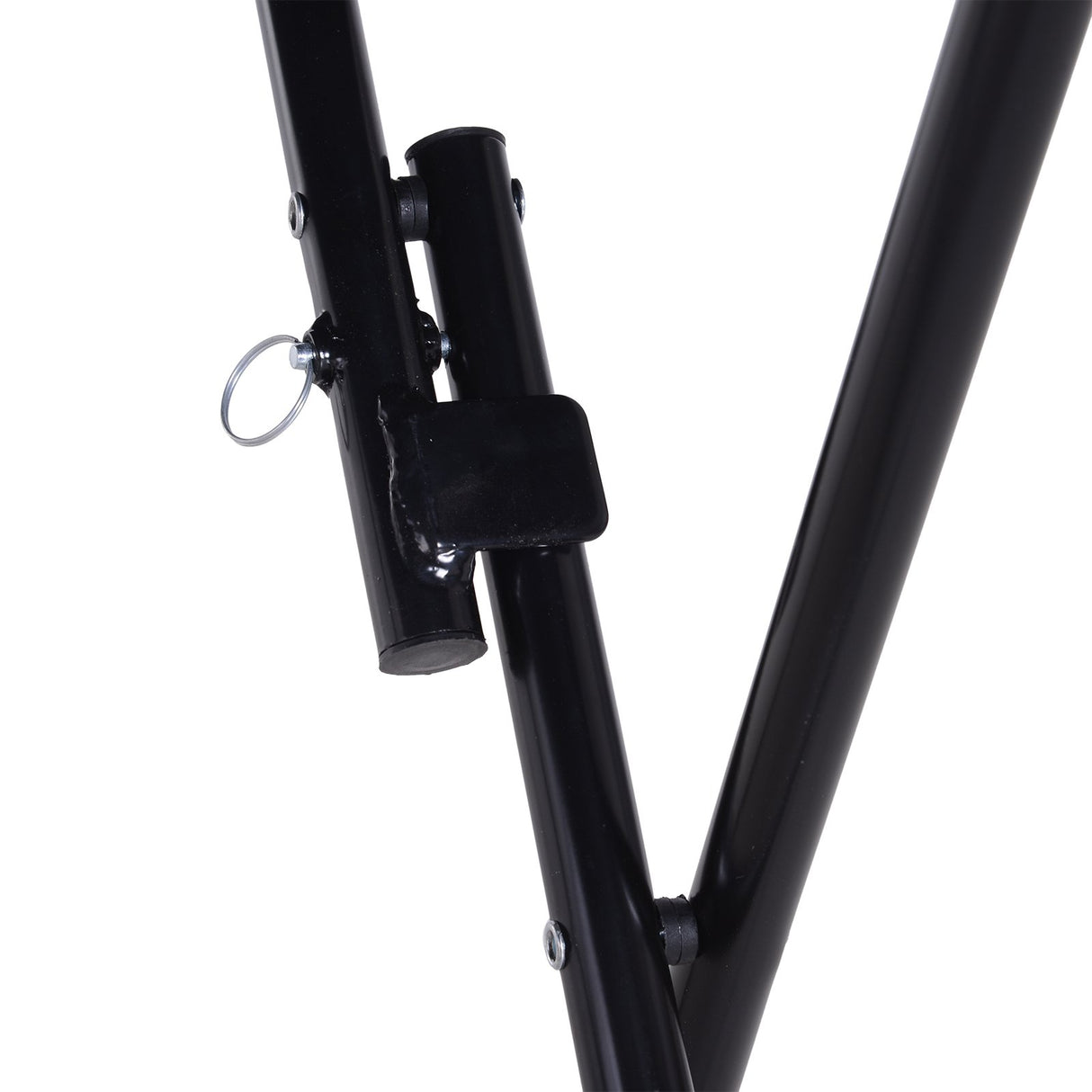 easycomfort easycomfort tavolo pieghevole da esterno effetti vimini con struttura in metallo nero e marrone 60 x 60 x 74 cm ean 8054111844437