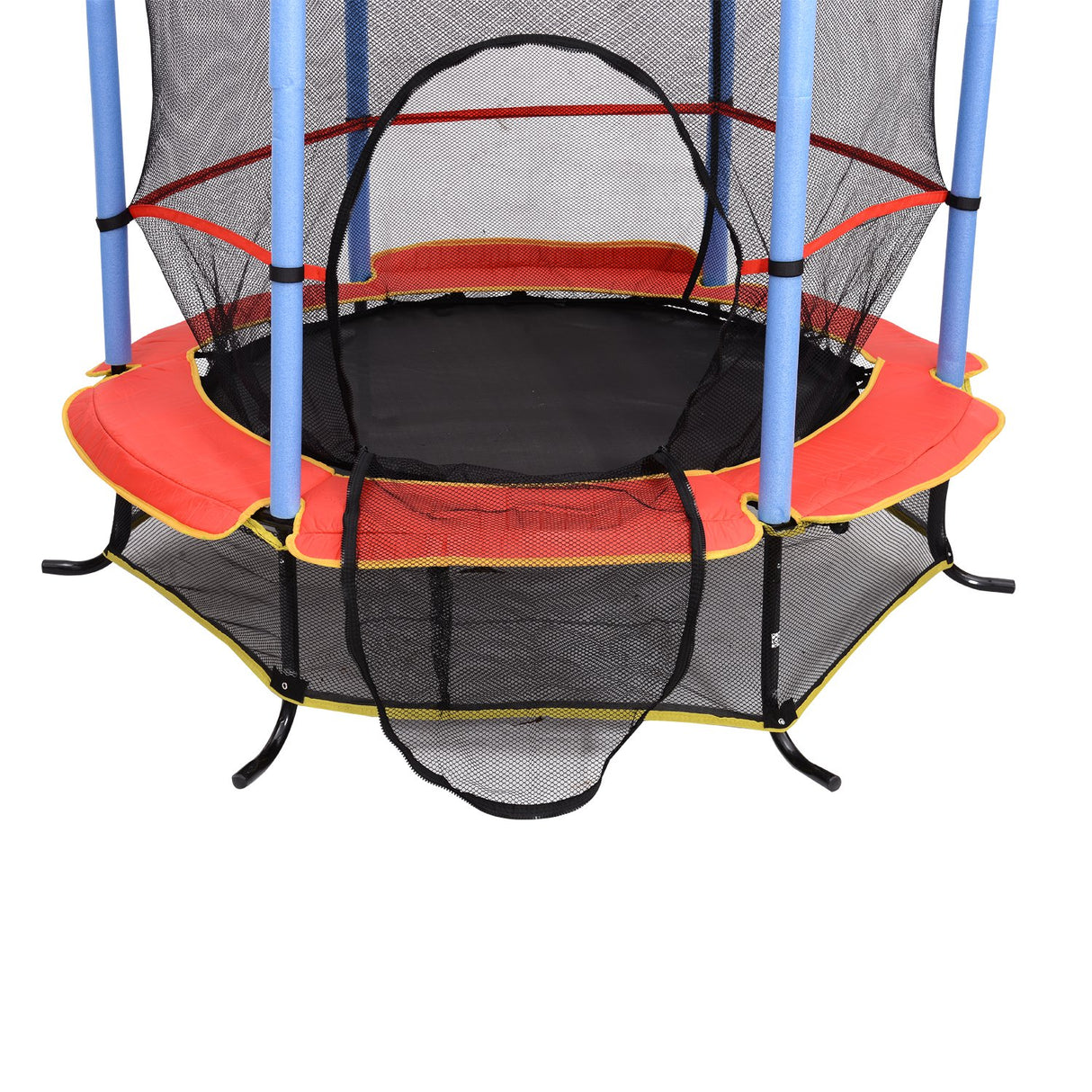 easycomfort easycomfort trampolino elastico con rete di sicurezza diametro 140cm ean 8054144139227