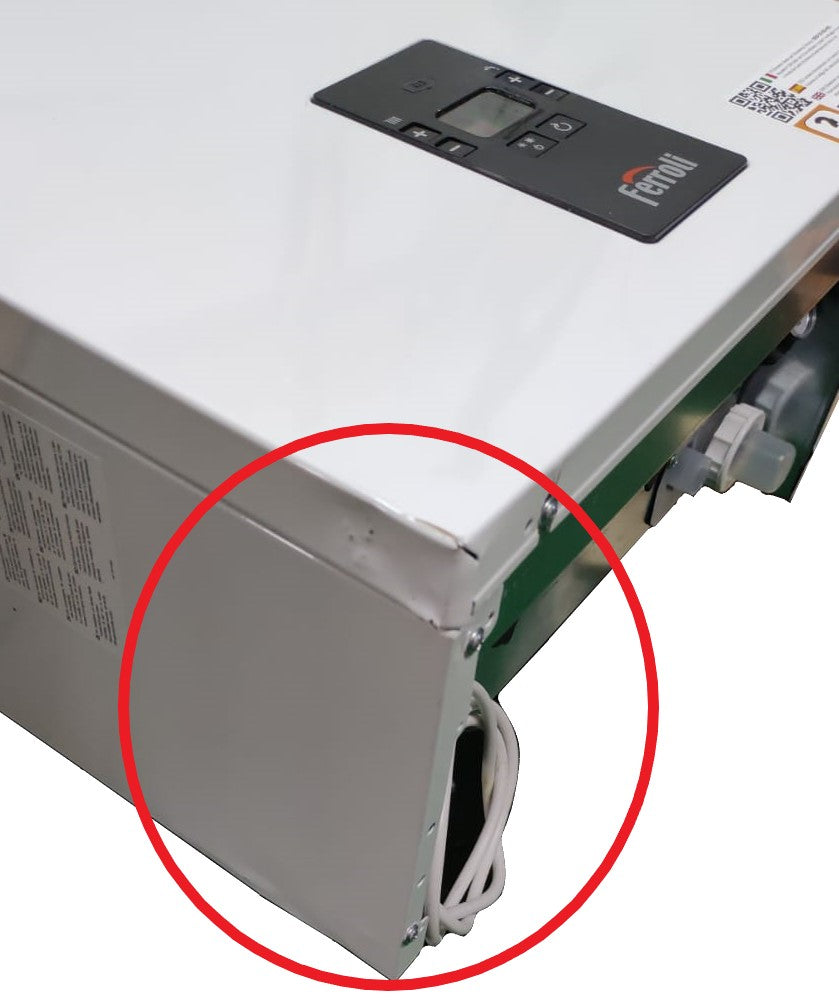 ferroli area occasioni caldaia ferroli a condensazione bluehelix alpha 24c completa di kit scarico fumi metano o gpl 1