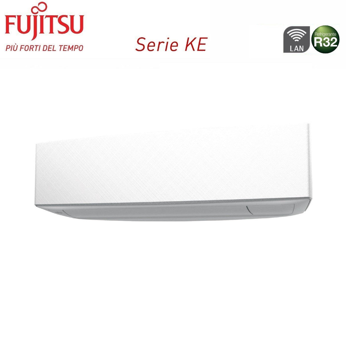 fujitsu climatizzatore condizionatore fujitsu trial split inverter serie ke white 7714 con aoyg24kbta3 r 32 wi fi integrato 7000700014000 colore bianco