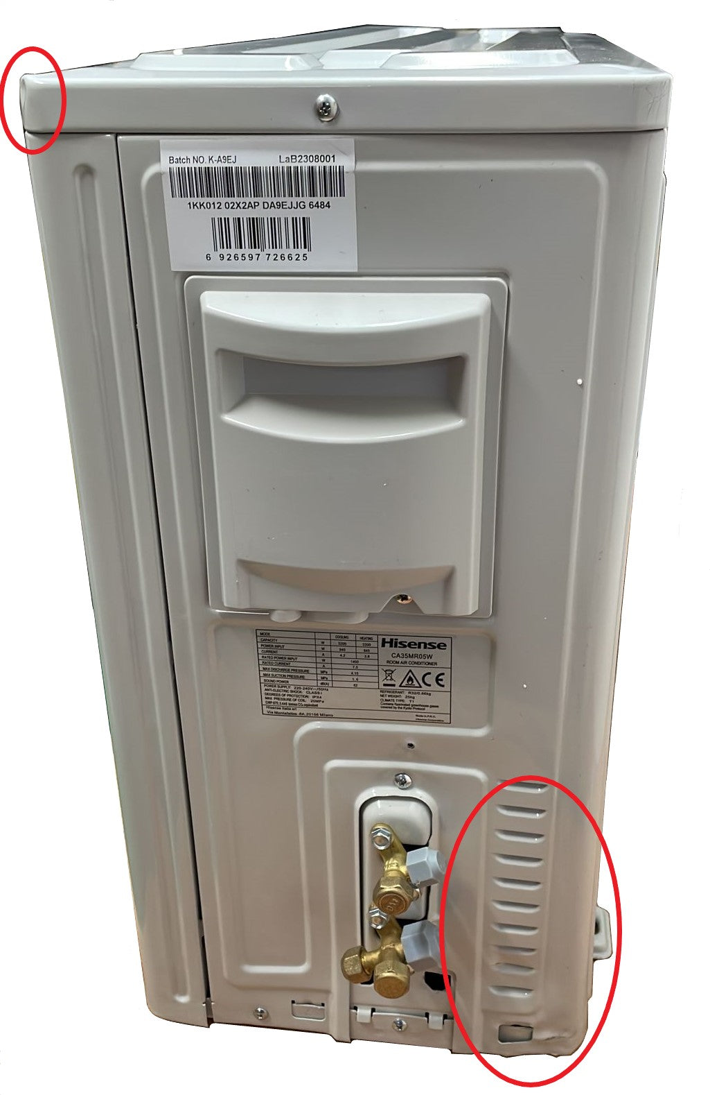 hisense area occasioni climatizzatore condizionatore hisense inverter serie easy smart 12000 btu ca35mr05g ca35mr05w r 32 wi fi optional classe aa 23