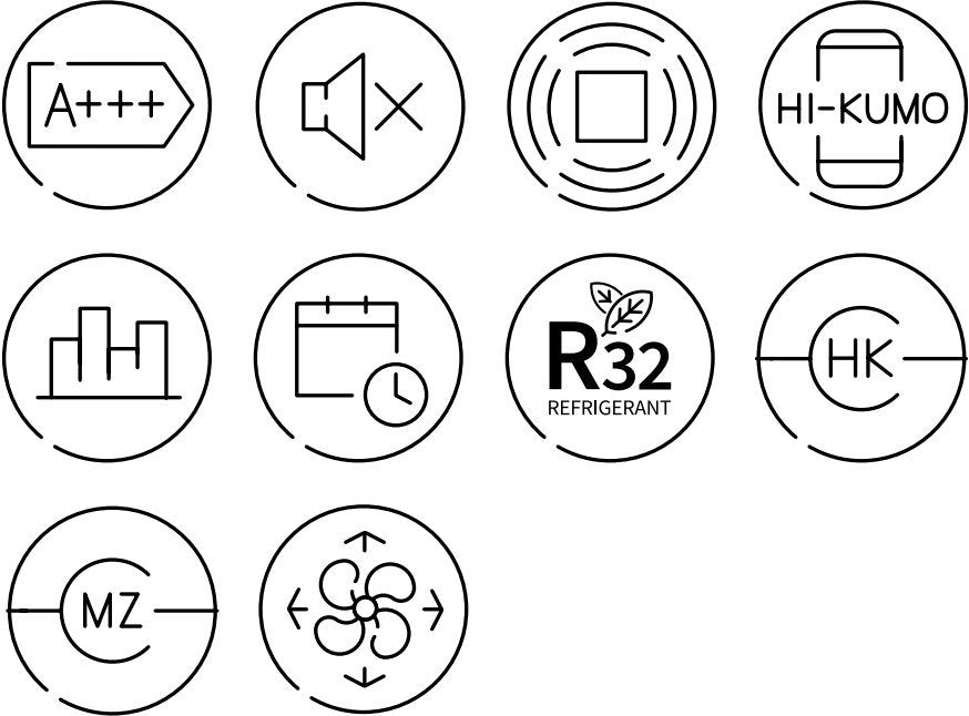 hitachi climatizzatore condizionatore hitachi dual split inverter akebono 99 con ram 40np2e r 32 wi fi optional 90009000 novita ean 8059657013743
