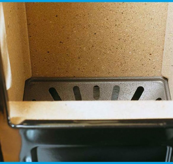 la nordica stufa a legna la nordica extraflame modello mignon 4 kw marrone in acciaio e ghisa