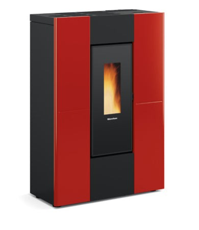 la nordica stufa a pellet la nordica extraflame marilena plus ad vari colori 37 80 kw