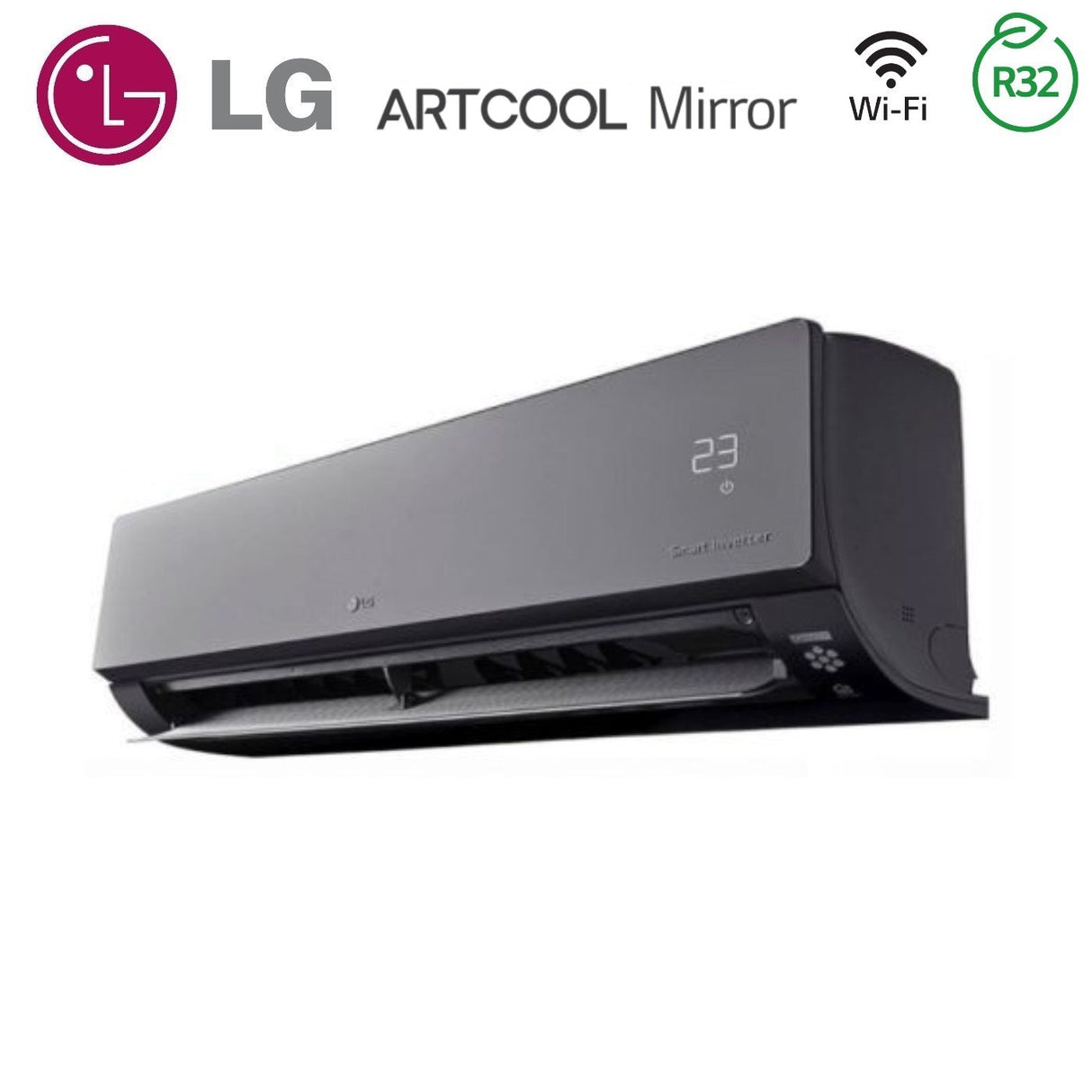 lg climatizzatore condizionatore inverter lg artcool 12000 btu uv nano r 32 wi fi integrato voice control a ac12bh novita ean 8059657002341