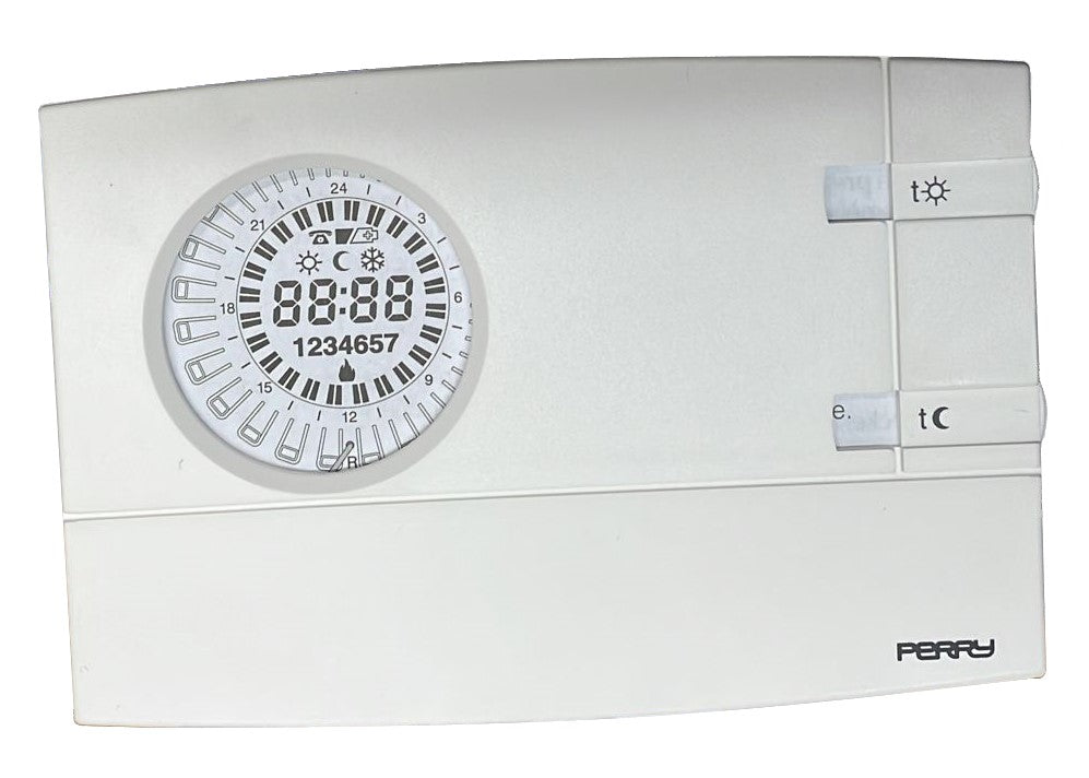 perry electric area occasioni cronotermostato analogico digitale settimanale perry electric da parete serie easy 1cr cr209s