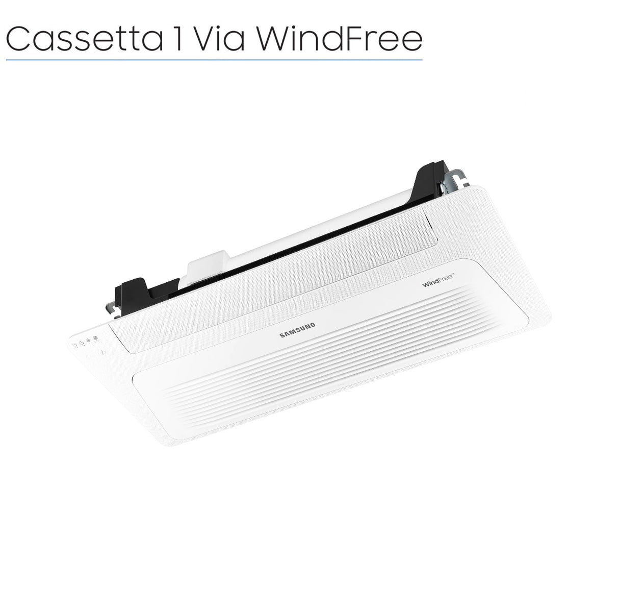 samsung unita interna samsung cassetta windfree 1 via slim 9000 btu aj026tn1dkg r 32 wi fi optional con pannello incluso