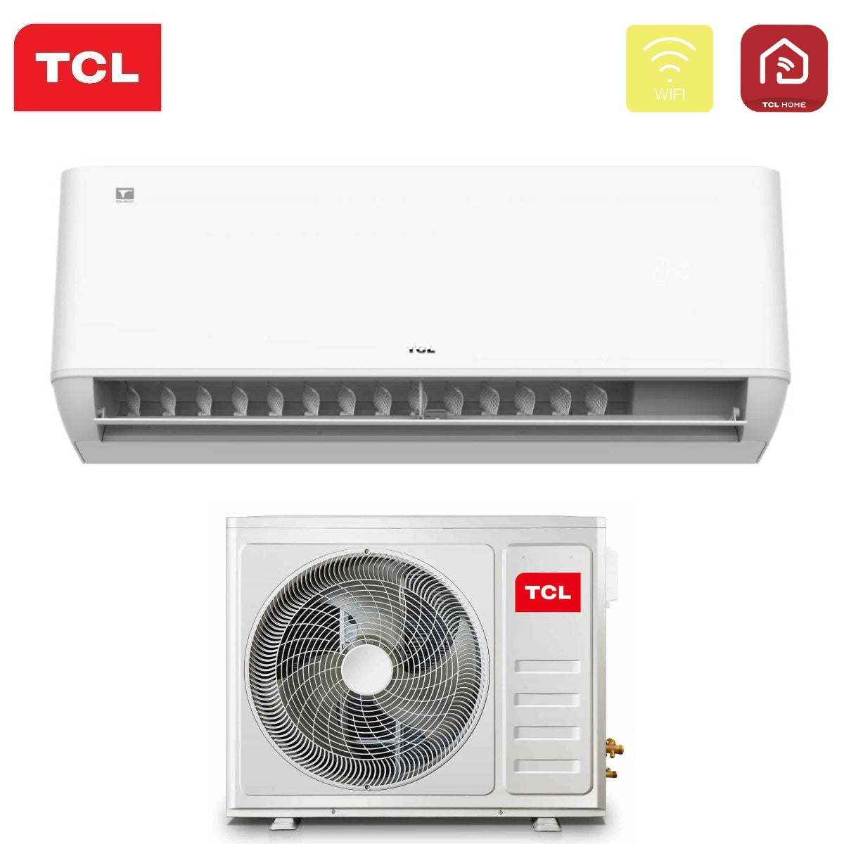 tcl climatizzatore condizionatore tcl inverter serie tpg21 18000 btu s18p7s0 r 32 wi fi integrato classe aa