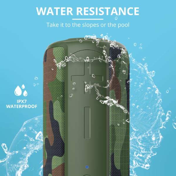 trust speaker portatile senza fili trust caro max 20w water resistance usb aux sd ean 8713439239607