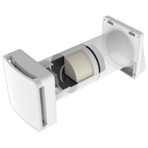 vecamco recuperatore di calore a parete monostanza vecamco modello h60 rc con comando remoto