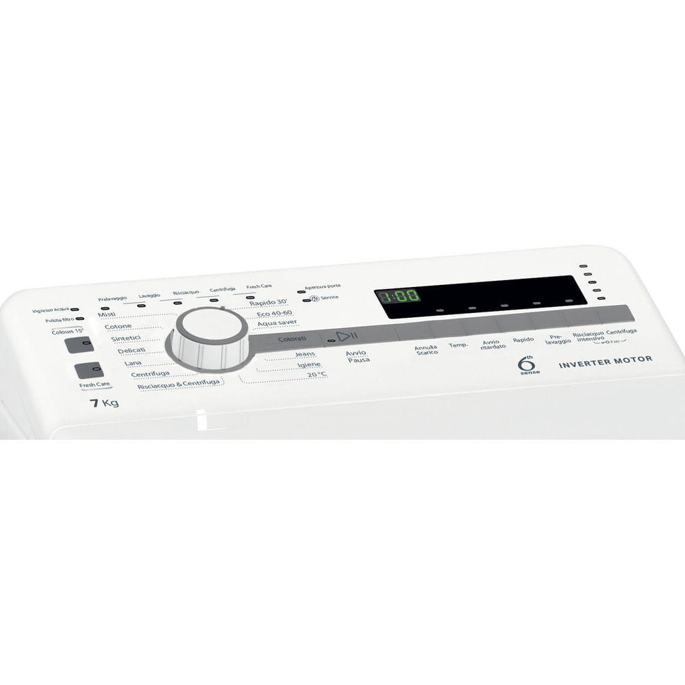 whirlpool lavatrice a libera installazione a carica dallalto whirlpool 7 kg tdlr 7221bs itn classe e ean 8003437046599