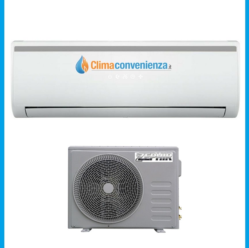 zephir climatizzatore condizionatore zephir inverter 18000 btu zt3218000 r 32 classe a ean 8059657001177