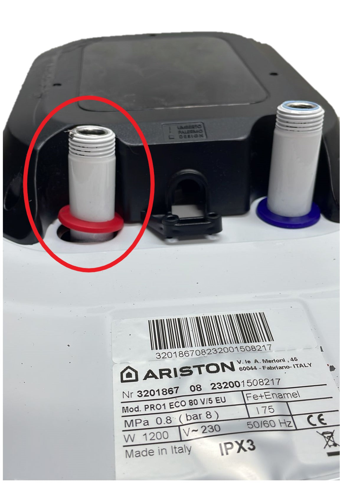 ariston area occasioni scaldabagno elettrico ariston pro1 eco 80 v5 eu verticale 80 lt