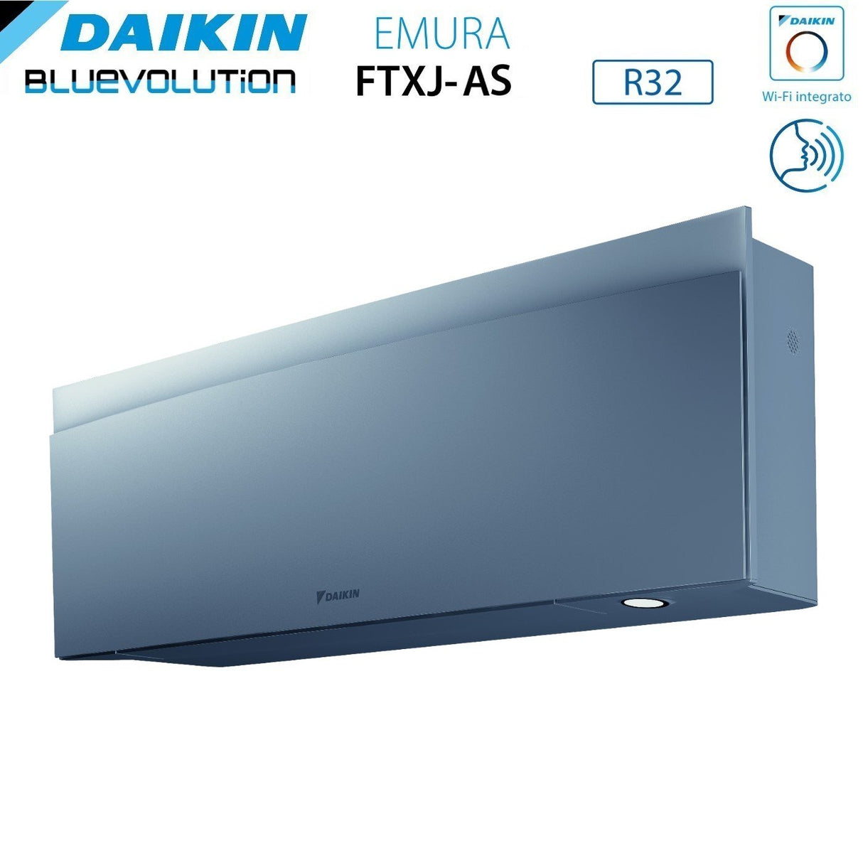 daikin climatizzatore condizionatore daikin bluevolution quadri split inverter serie emura silver iii 771218 con 4mxm80n r 32 wi fi integrato 700070001200018000 colore argento garanzia italiana