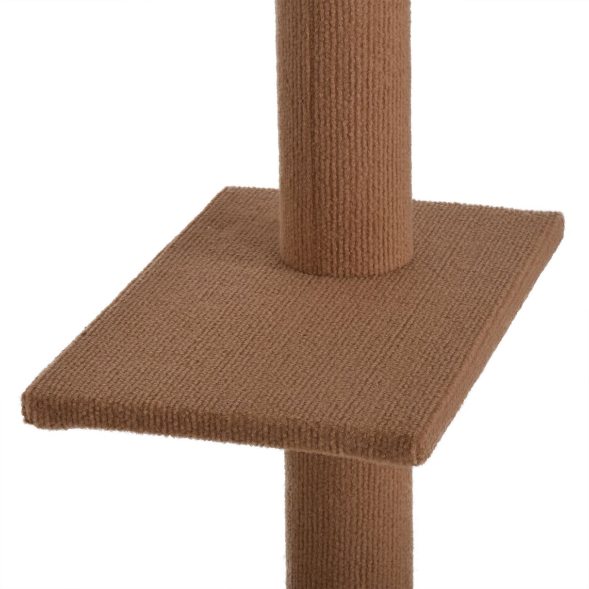 easycomfort easycomfort albero tiragraffi per gatti 228 260 cm con 4 livelli e colonna rivestita in corda marrone ean 8054111848275