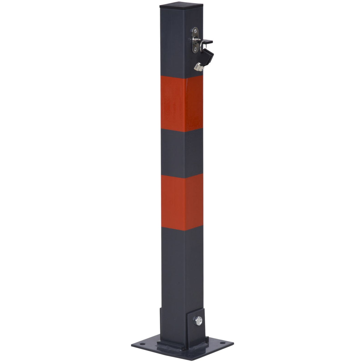 easycomfort easycomfort barriera per parcheggio pieghevole adesivi riflettenti rossi 3 chiavi acciaio ean 8054111841283