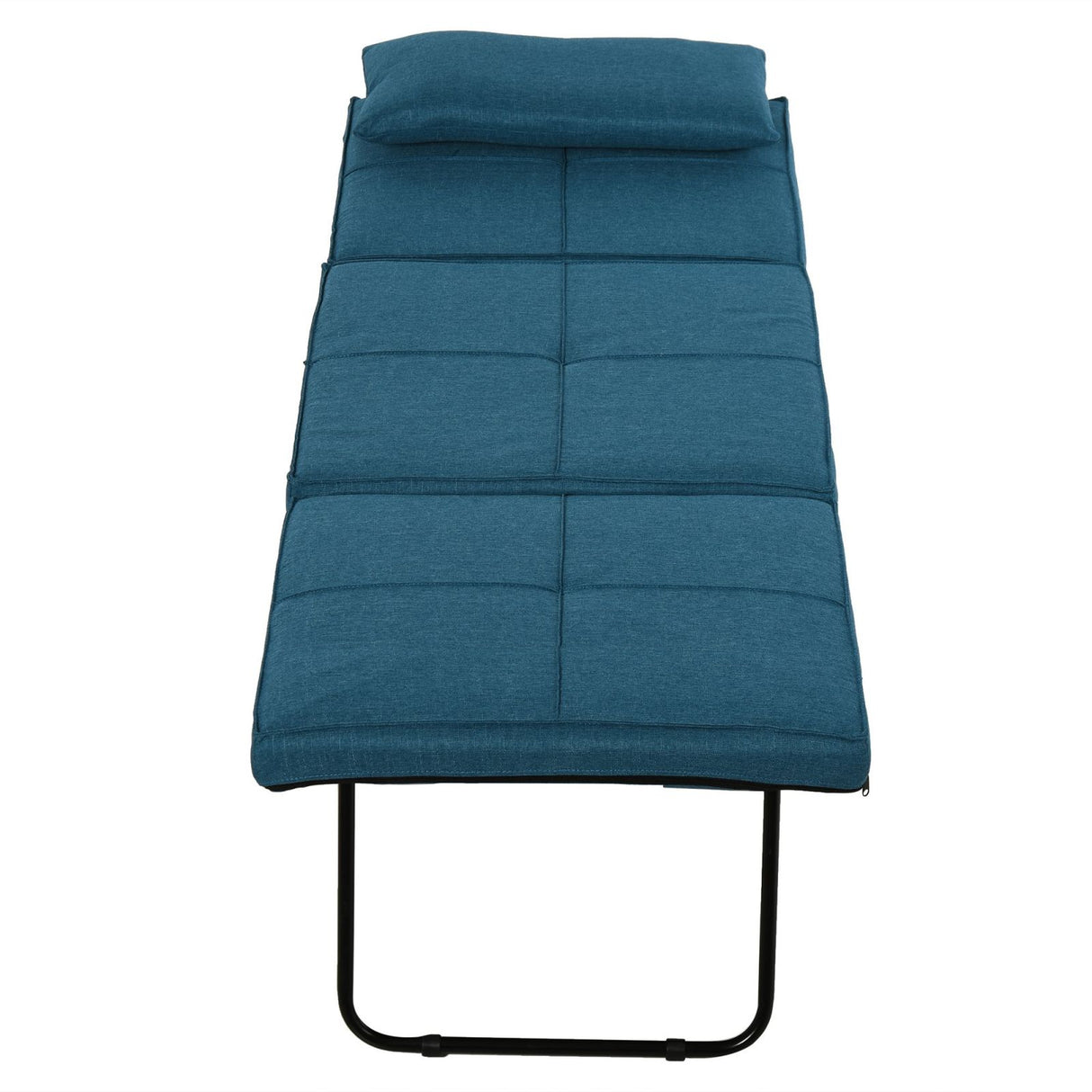 easycomfort easycomfort brandina pieghevole 2 in 1 trasformabile in pouf con schienale regolabile blu ean 8055776916019