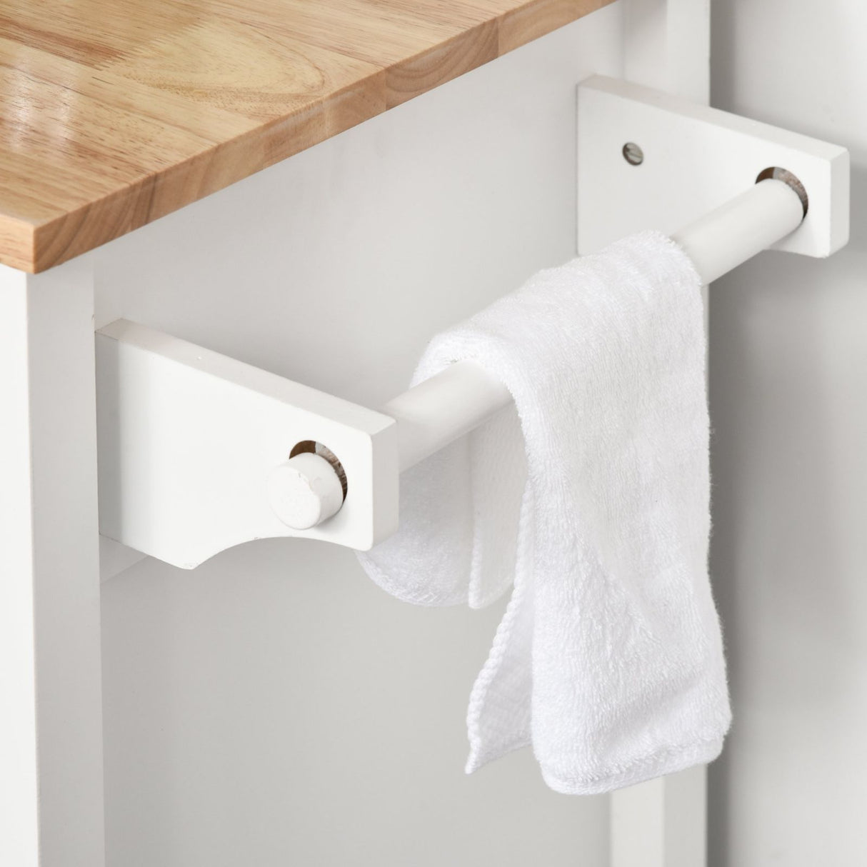 easycomfort easycomfort carrello da cucina in legno multiuso 2 ruote cassetti e mensole ean 8054144132600