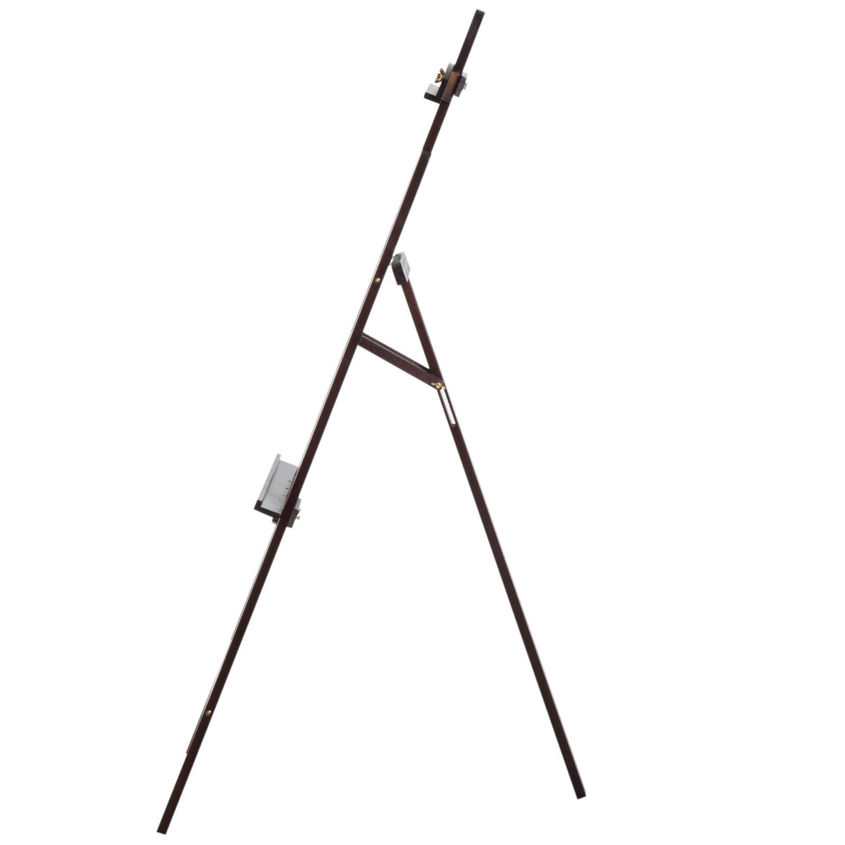 easycomfort easycomfort cavalletto per pittura in legno altezza e inclinazione regolabili marrone 46x60x140cm ean 8054111840453