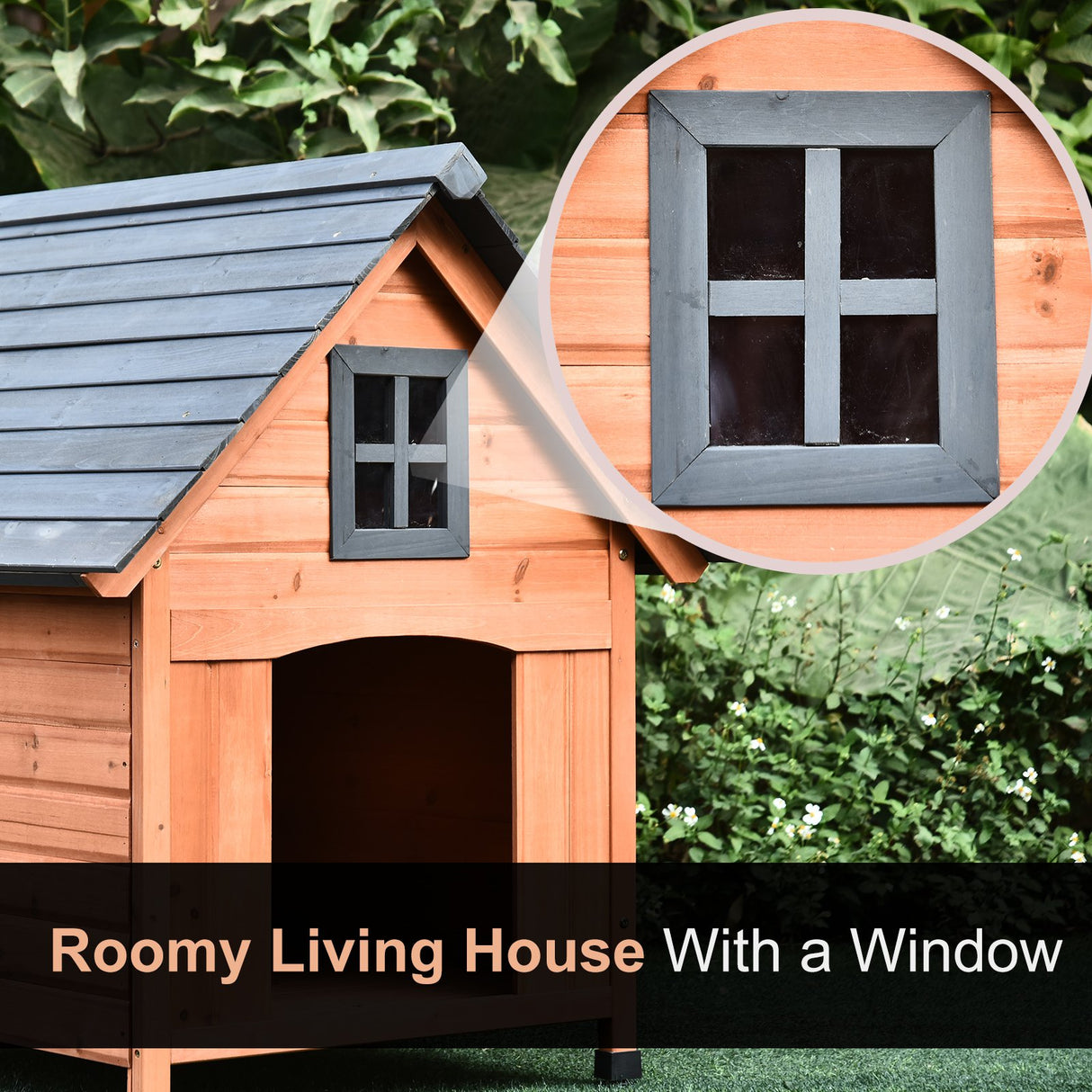 easycomfort easycomfort cuccia rialzata per cani fino a 30 kg in legno 81 3x91 5x98 5 cm ean 8054144137841