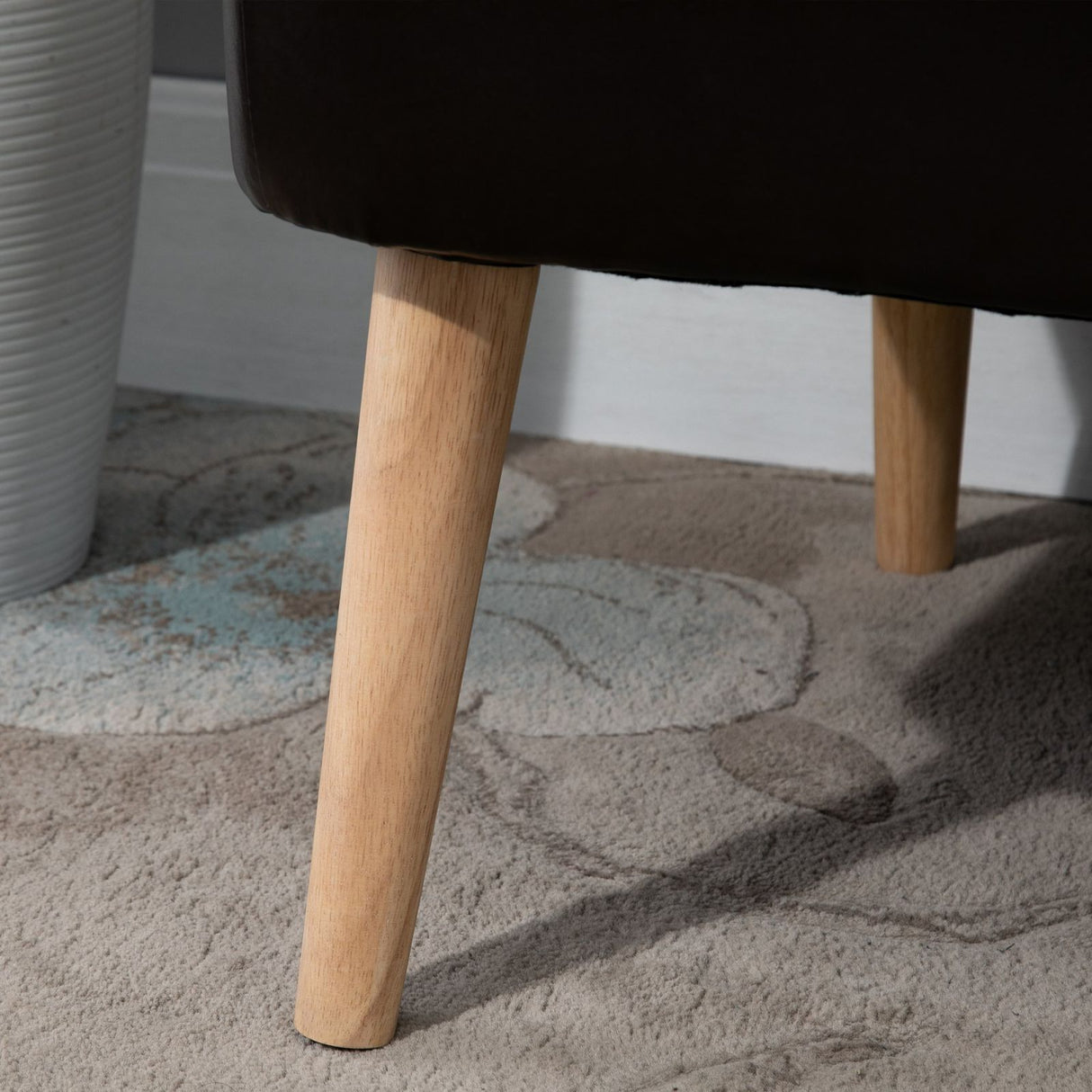 easycomfort easycomfort divano a due posti in similpelle testa di moro per ufficio e soggiorno 117l x 56 5p x 77acm ean 8055776915685