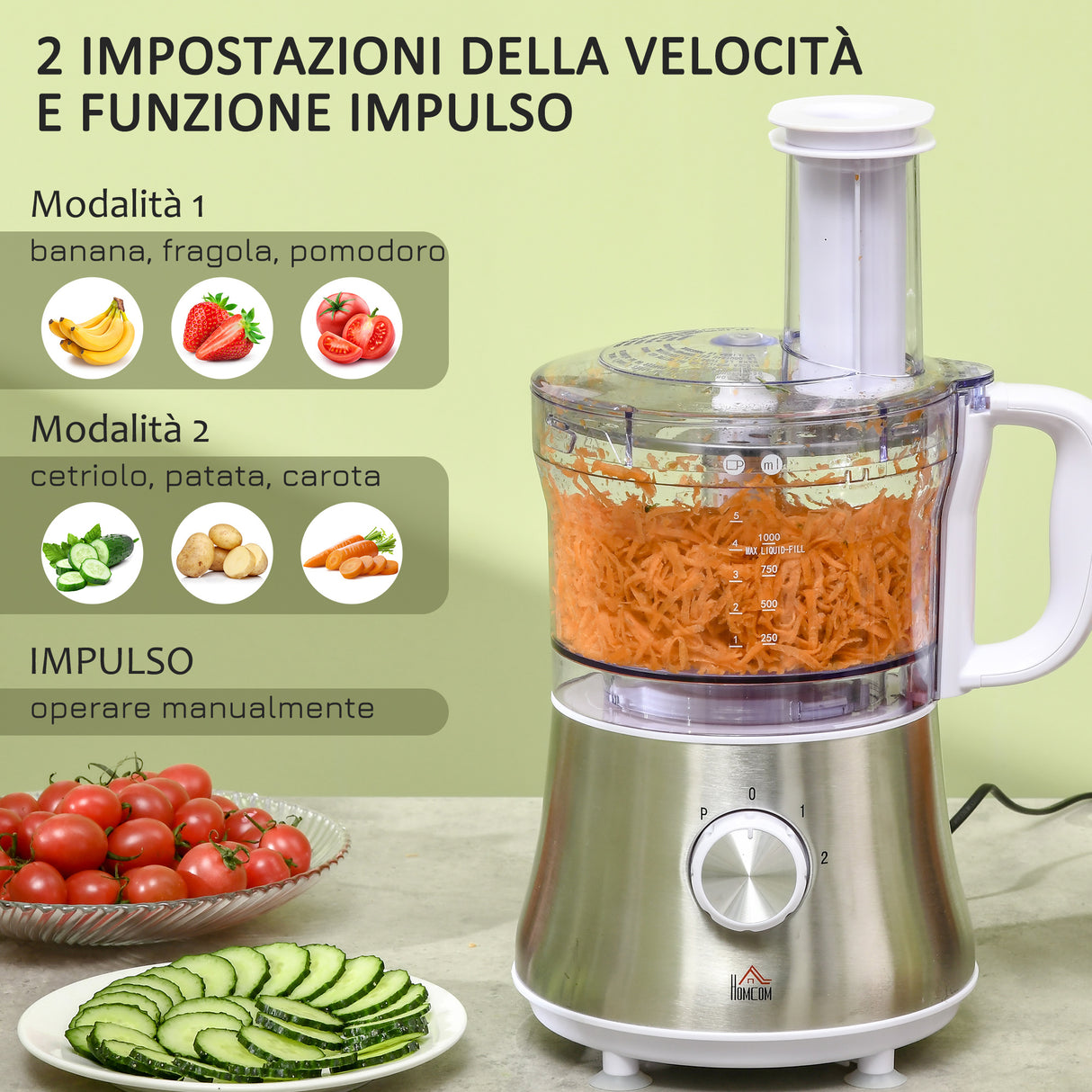 easycomfort easycomfort frullatore da 500w con caraffa lama a s e lama a 4 punte in acciaio inox as e abs 2 velocita regolabili 20 5x19x16cm bianco