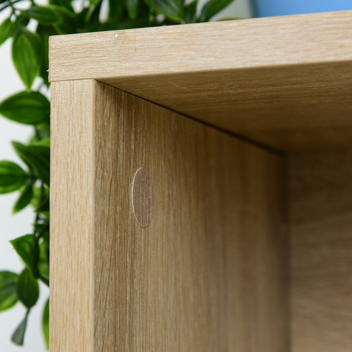 easycomfort easycomfort libreria scaffale in legno con 5 ripiani design antiribaltamento 50x24x150cm ean 8054111844550