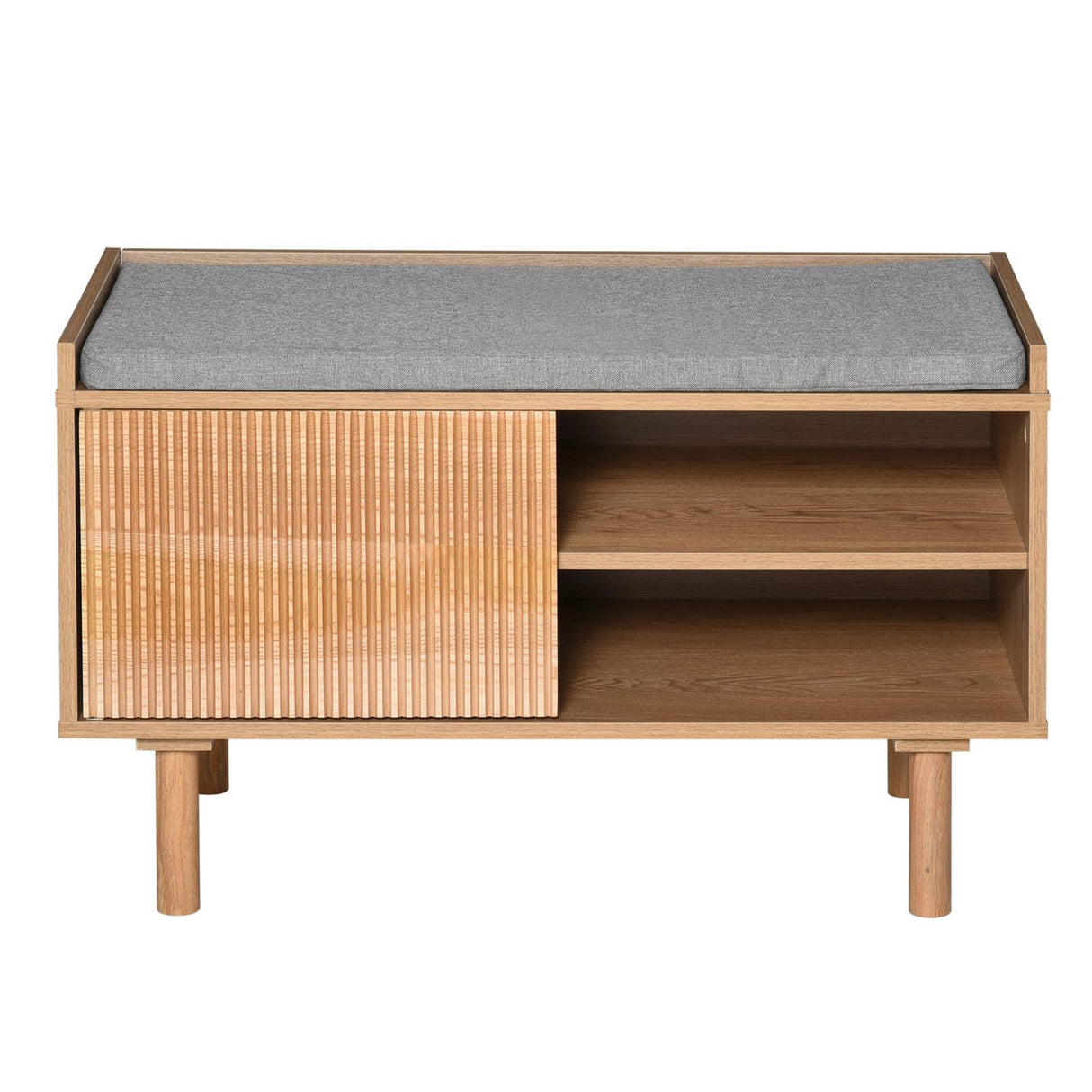 easycomfort easycomfort mobile scarpiera in legno con panca imbottita mensola e armadietto ean 8054144133423