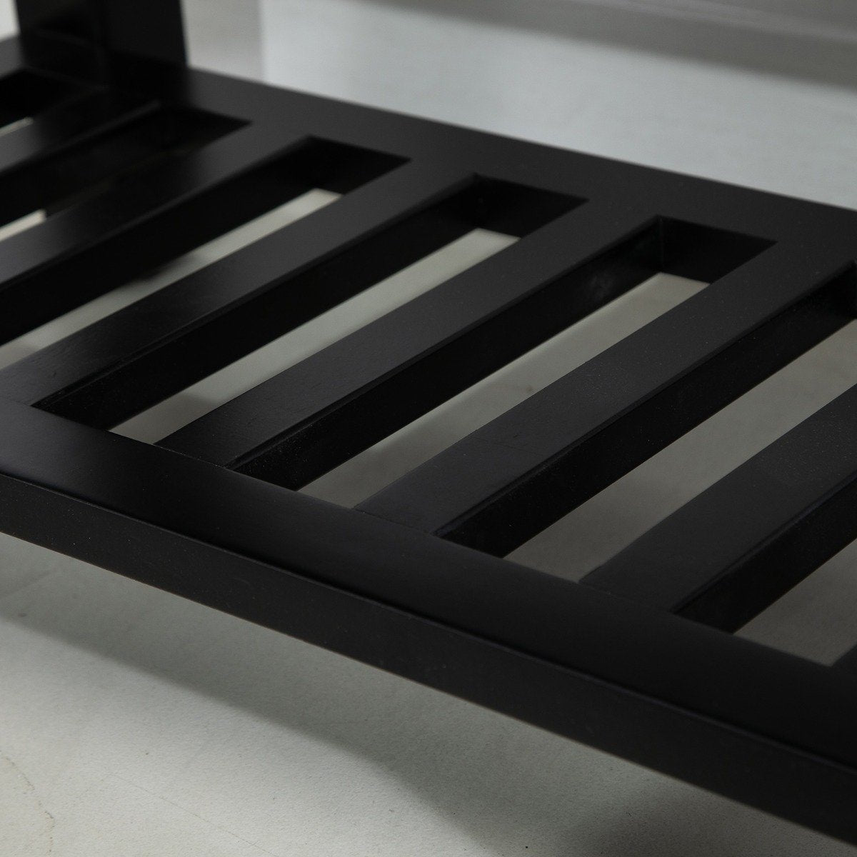 easycomfort easycomfort panca scarpiera chesterfield imbottita legno nero e flanella grigia 80x40x46cm ean 8054144136684