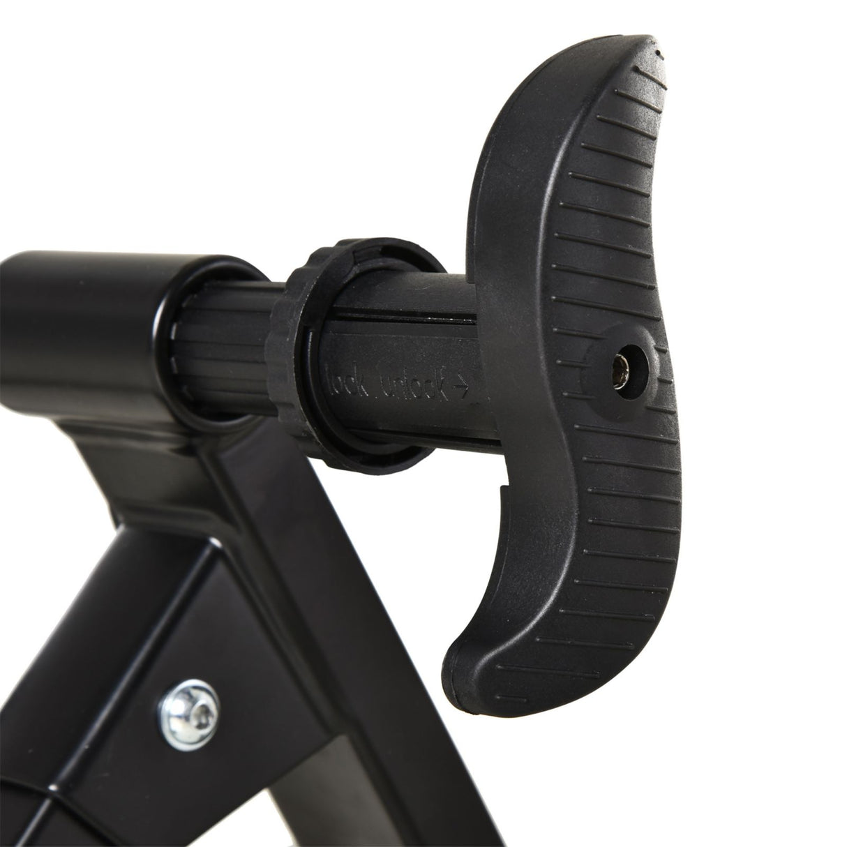 easycomfort easycomfort rullo per bici con 8 livelli di resistenza magnetica pieghevole in metallo nero