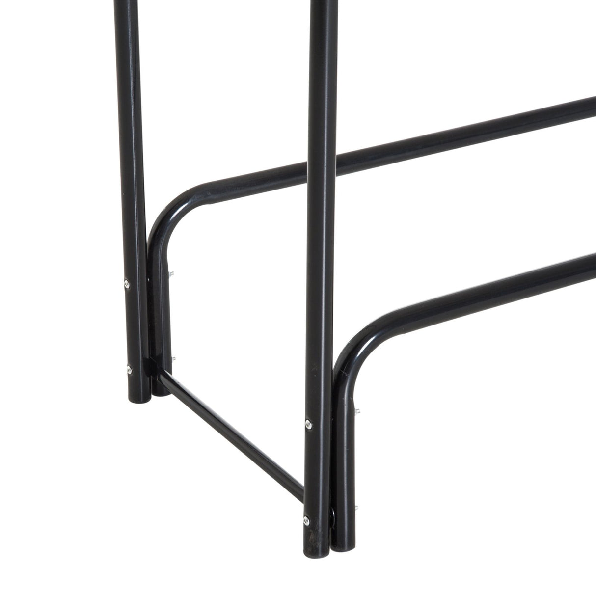 easycomfort easycomfort scaffale porta legna da interno per camino in ferro nero 122x35x122cm ean 8054111841917