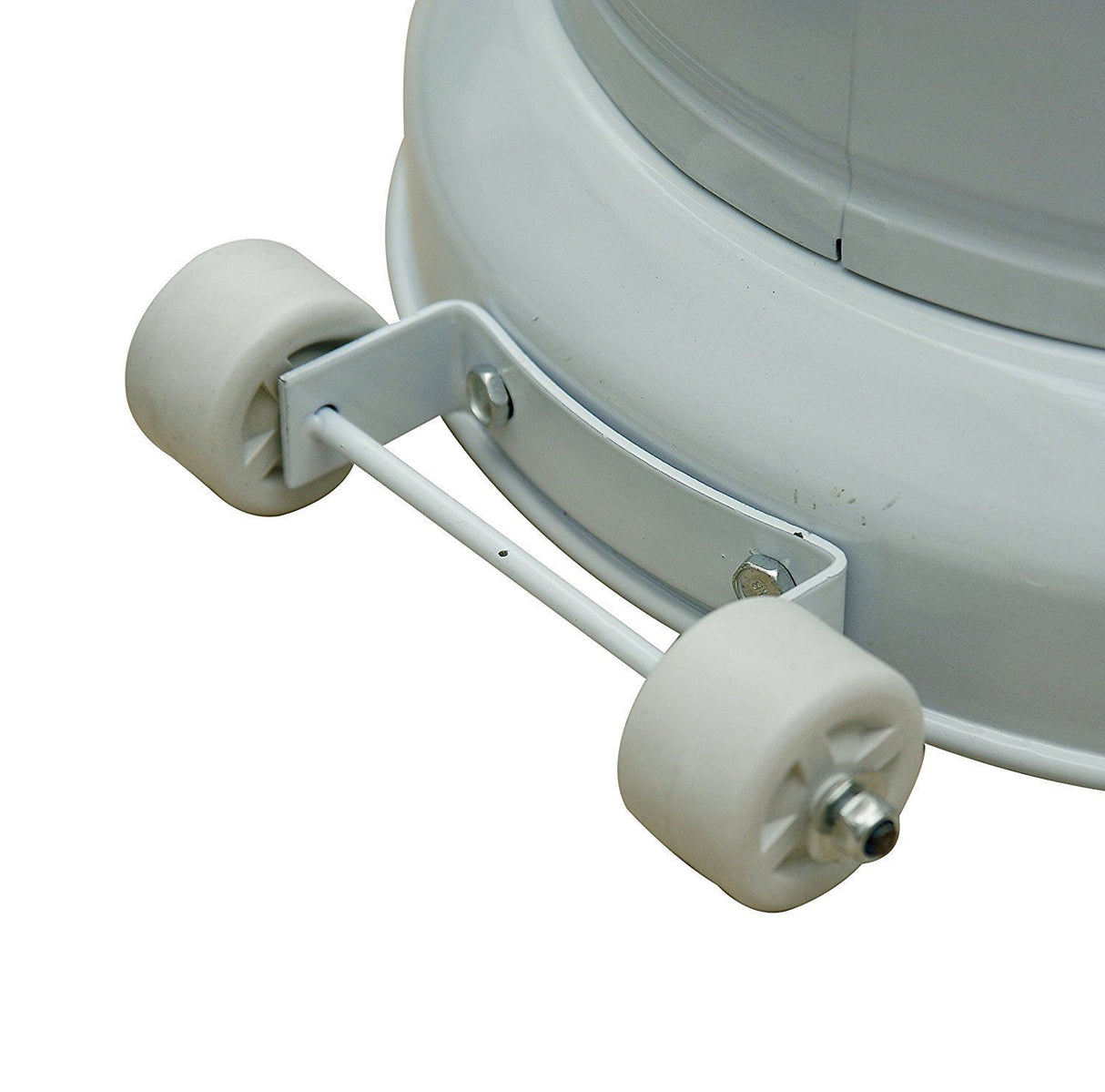 easycomfort easycomfort stufetta da esterno fungo a gas in piastra di ferro patio heater riscaldamento bianco ean 8054144139593