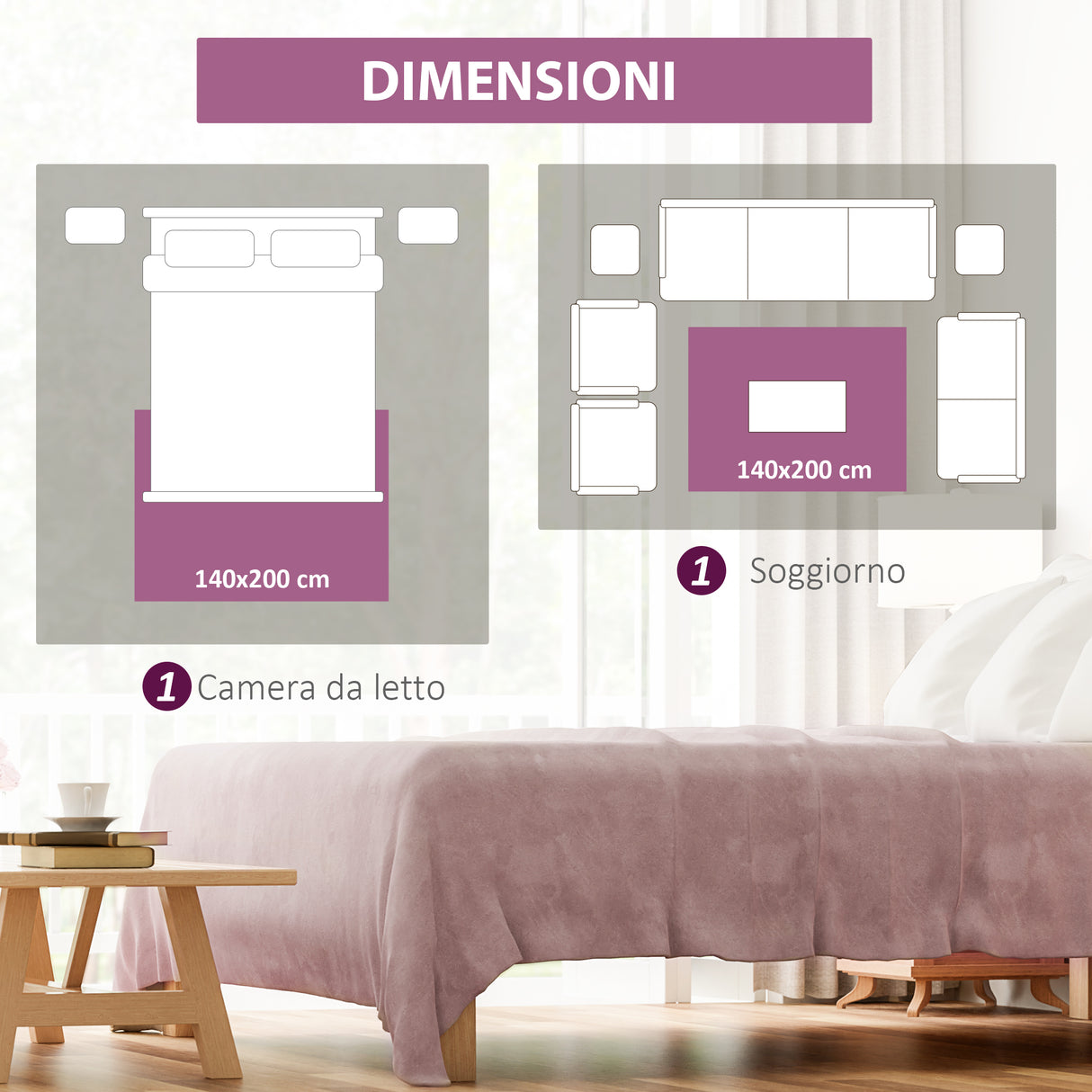 easycomfort easycomfort tappeto moderno persiano in poliestere per interni 200x140cm rosso ocra