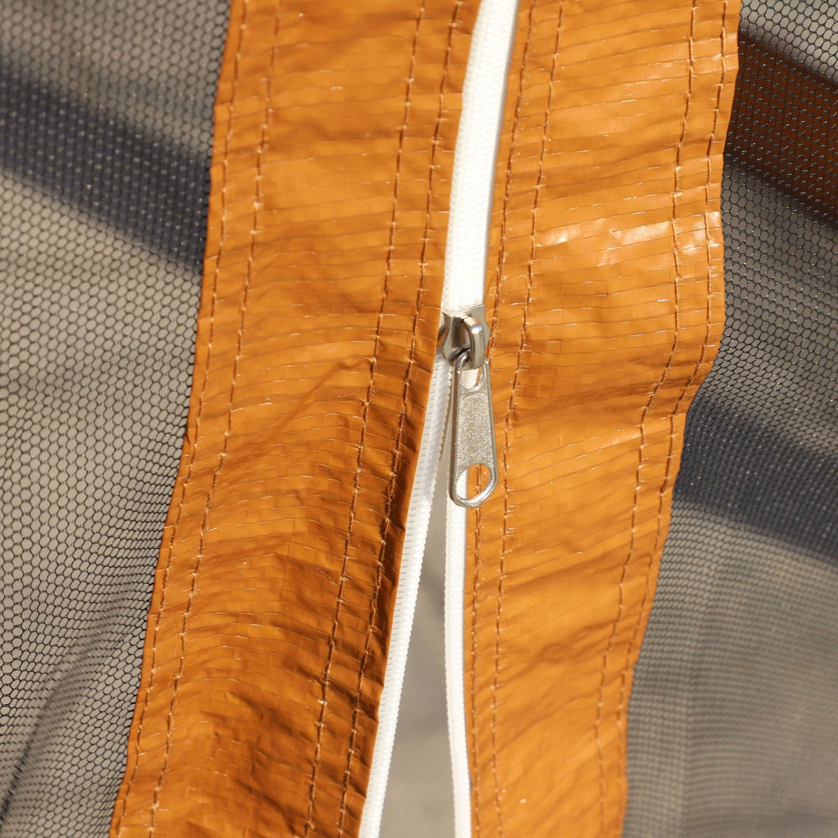 easycomfort easycomfort tenda gazebo da giardino pieghevole con zanzariera in metallo e pe 395x295cm marrone ean 8054144136578