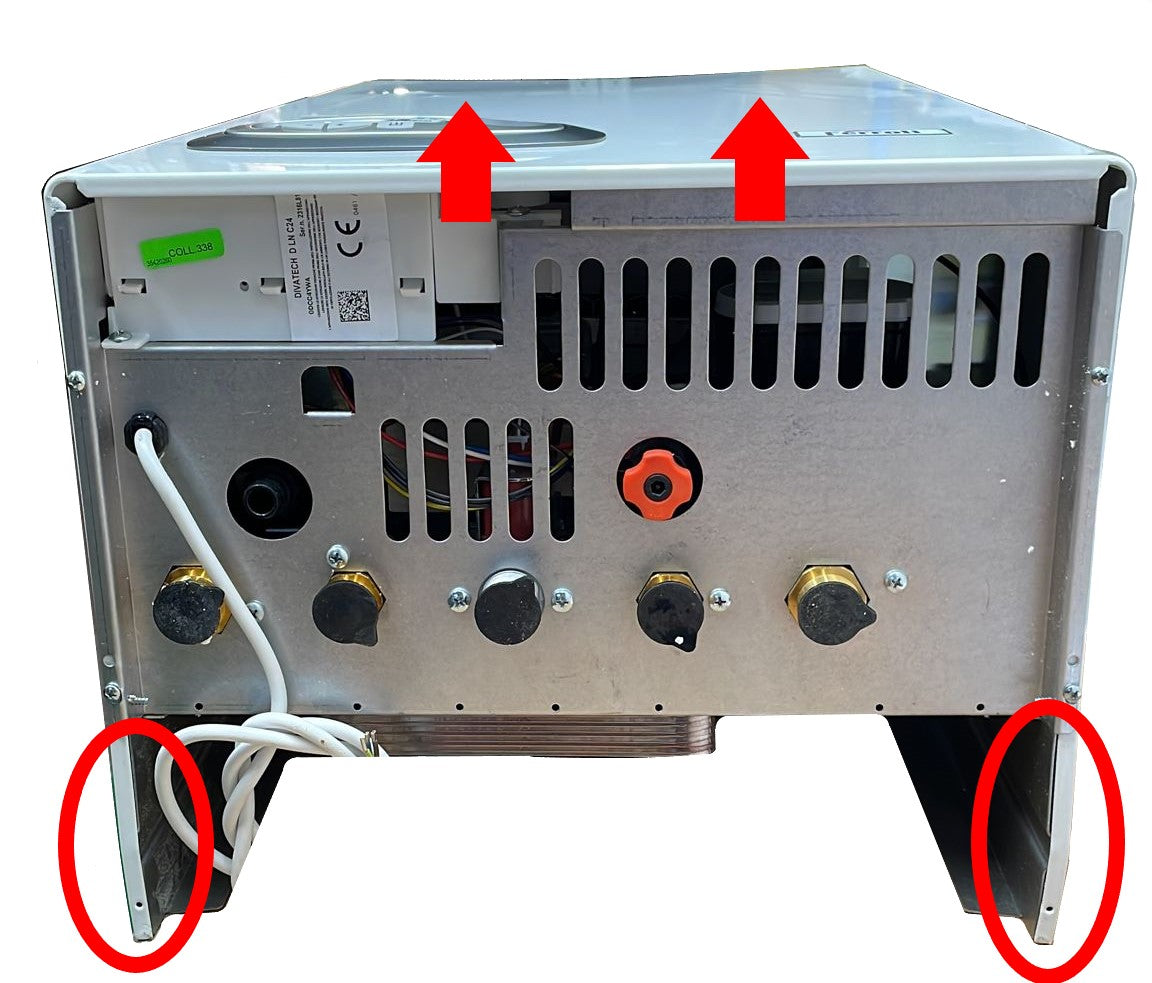 ferroli area occasioni caldaia a camera aperta ferroli divatech d ln c 24 low nox metano new erp 2