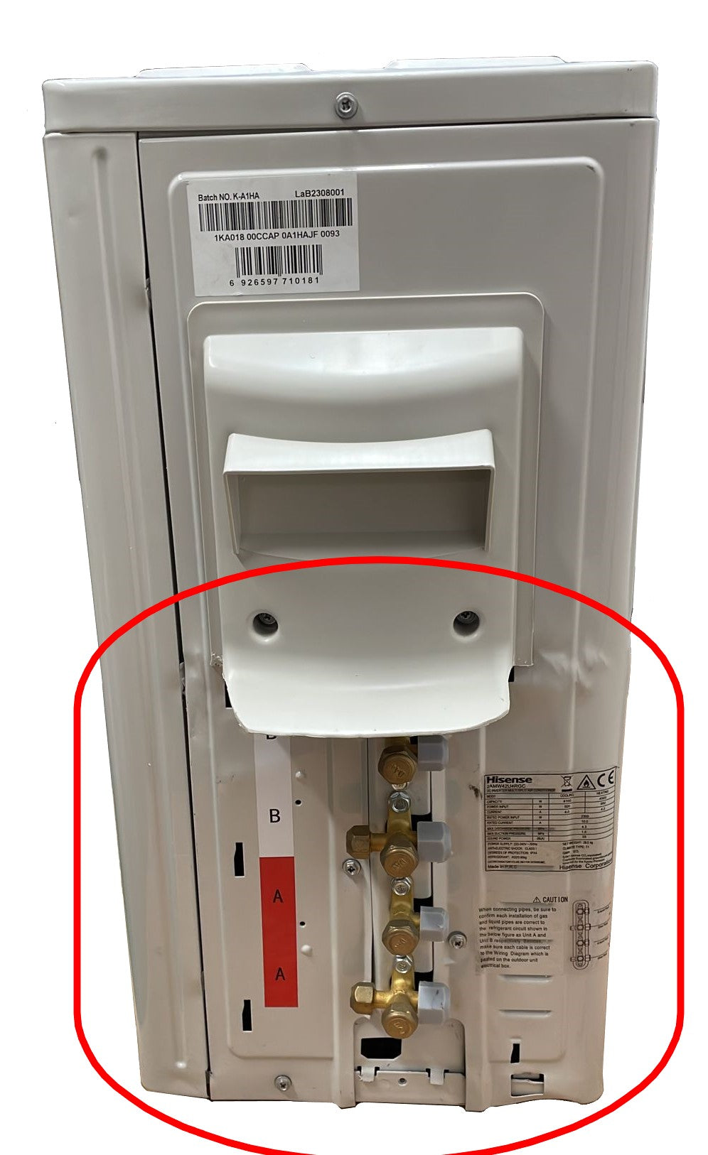 hisense area occasioni climatizzatore condizionatore hisense dual split inverter serie hi comfort 912 con 2amw42u4rgc r 32 wi fi integrato 900012000