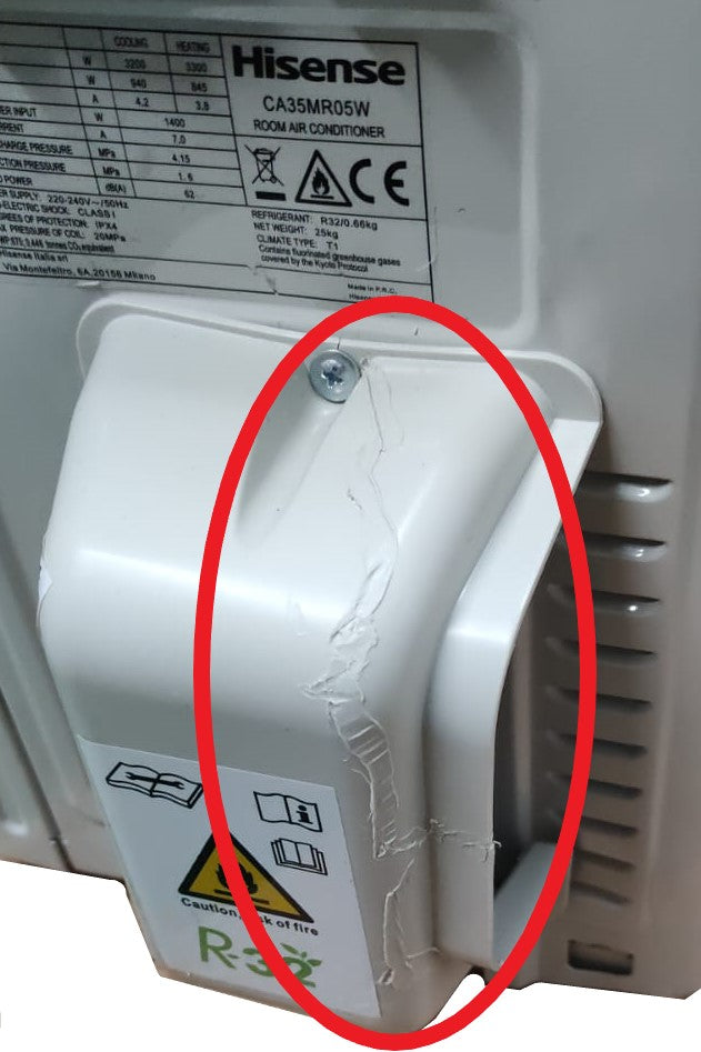 hisense area occasioni climatizzatore condizionatore hisense inverter serie easy smart 12000 btu ca35mr05g ca35mr05w r 32 wi fi optional classe aa 26